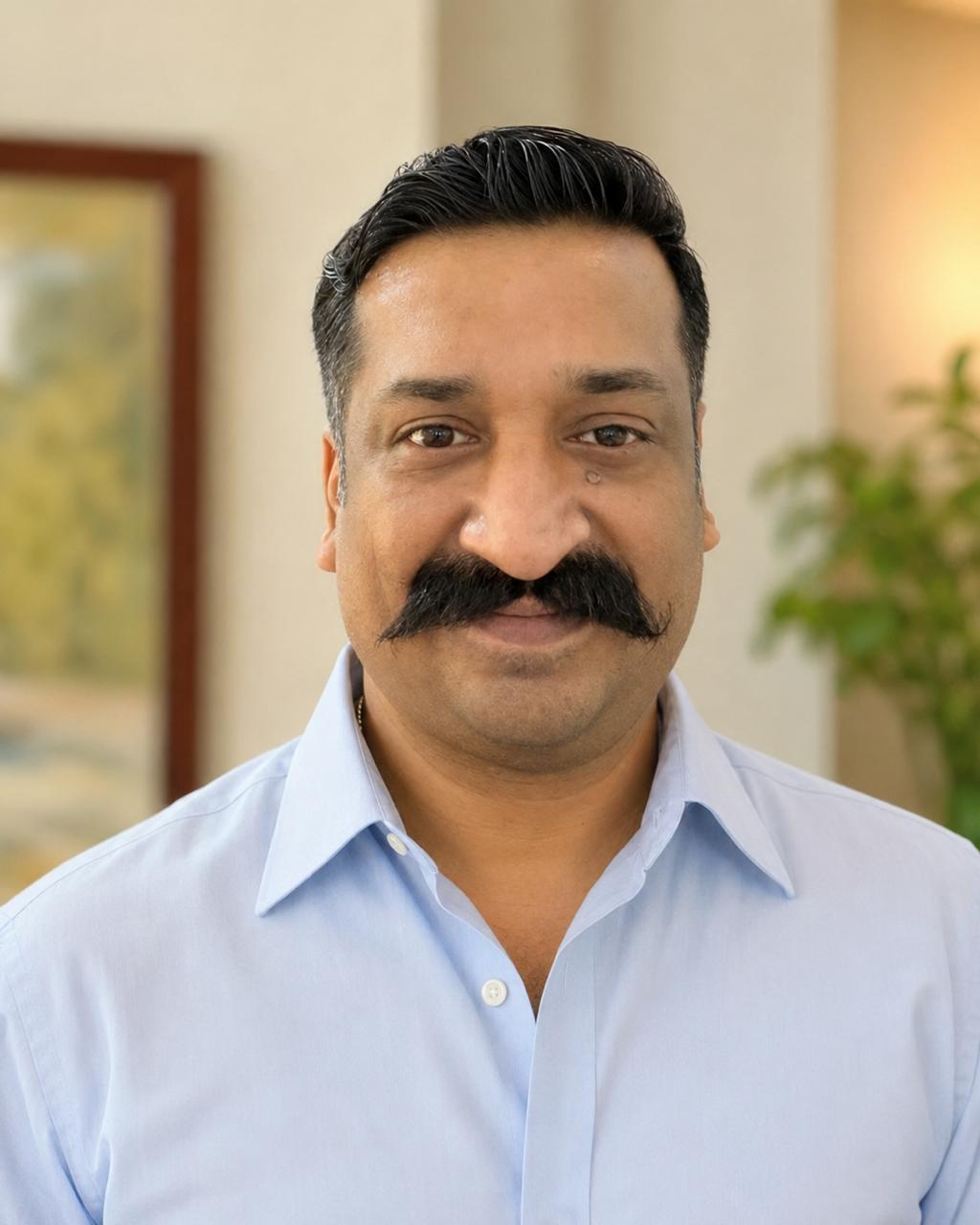 Portrait of Ram Mishra